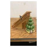 Here Comes Santa Claus Musical Ceramic Christmas Decoration