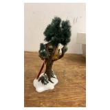 The Original Snow Village Treetop Tree House Handpainted Resin Accessory