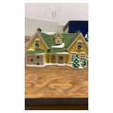 Department 56 Snow Village Nantucket Renovation House