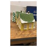 Department 56 Snow Village Nantucket Renovation House