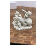 Department 56 Porcelain Arctic Sculptures with Eskimo and Polar Bear