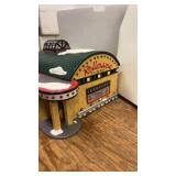 Department 56 Snow Village Rollerama Roller Rink Ceramic Collectible