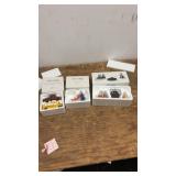 Set of 3 The Original Snow Village Ceramic Figurine Collections