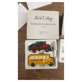 Set of 3 The Original Snow Village Ceramic Figurine Collections