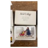 Set of 3 The Original Snow Village Ceramic Figurine Collections