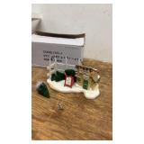 Christmas Village Display Piece with Accessories