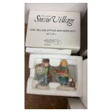 Set of 3 Department 56 Snow Village Collectibles