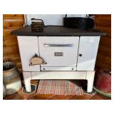 Antique Atlanta Stove Works Cast Iron Kitchen Wood Stove