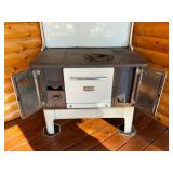 Antique Atlanta Stove Works Cast Iron Kitchen Wood Stove