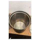 Large Deep Turkey Fryer Pot with Strainer and Lid