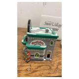 Snow Village Rockabilly Records Ceramic Decor