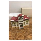 Jefferson School Ceramic Christmas Village Building