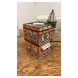Department 56 Snow Village Corner Cafe Building