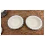 89-Piece Mikasa Fine China Set L3245 Palatial Platinum