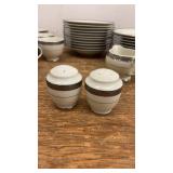 89-Piece Mikasa Fine China Set L3245 Palatial Platinum