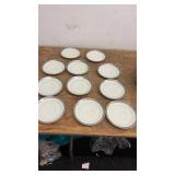 89-Piece Mikasa Fine China Set L3245 Palatial Platinum