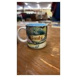 Set of 2 Vintage Porcelain Mugs: Bambi Disney Japan and W. Germany Nursery Motif