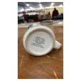 Set of 2 Vintage Porcelain Mugs: Bambi Disney Japan and W. Germany Nursery Motif