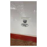 Lot of Colorful Ceramic Plates and Rooster Themed Dishware