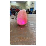 Himalayan Salt Lamp with Color-Changing LED Light