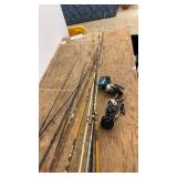 Collection of Fishing Rods and Reels