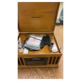 Crosley CR74 Turntable Radio and CD Player with Built-in Speakers