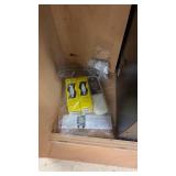 Electric Fireplace with Wood Mantel