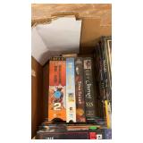 Large Collection of VHS Tapes with RCA Video Rewinder