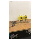 Set of 5 Fishing Rods with Reels and 2 Bait Containers