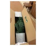 36 Inch Potted Carolina Fir Artificial Christmas Tree
