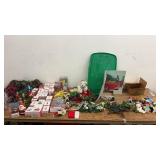 Large Collection of Christmas DÃ©cor and Giant Nativity Set