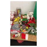 Large Collection of Christmas DÃ©cor and Giant Nativity Set