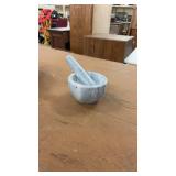 Marble Mortar and Pestle Set