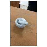 Marble Mortar and Pestle Set