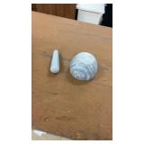 Marble Mortar and Pestle Set