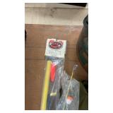 Outdoor Fishing Gear Set with Chairs, Buckets, and Life Vests