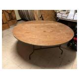 6ft Round Folding Banquet Table