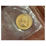 1972 Bahama Commonwealth $20 Gold Coin Only 10,000 Minted