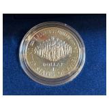 1987-S Silver Dollar and 1987-W Gold $5 Dollar Proof Set