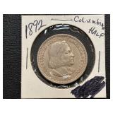1892 World’s Columbian Exop Half Dollar