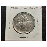1925 Stone Mountain Silver Half Dollar