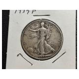 1937 Walking Liberty Half Dollar