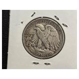 1937 Walking Liberty Half Dollar