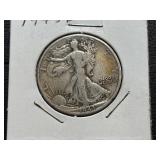 1943-D Walking Liberty Half Dollar
