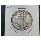 1945-S Walking Liberty Half Dollar