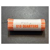 Roll of Uncirculated State Quarters Massachusetts