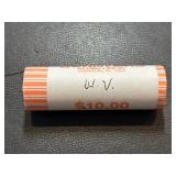 Roll of Uncirculated State Quarters West Virginia