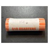 Roll of Uncirculated State Quarters New Jersey