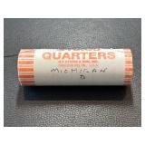 Roll of Uncirculated State Quarters Michigan
