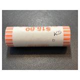 Roll of Uncirculated State Quarters Kansas